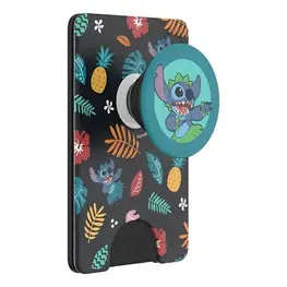 PopSockets PopSockets Adhesive Phone Wallet/ Card Holder with Grip, Disney - Stitch Aloha