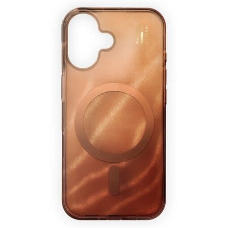 Ideal of Sweden iPhone 17 Glitter Glow MagSafe Case Mocha Mousse