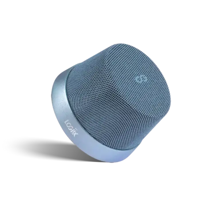 LOGiiX Blue Piston Mini Mag Speaker - Blue