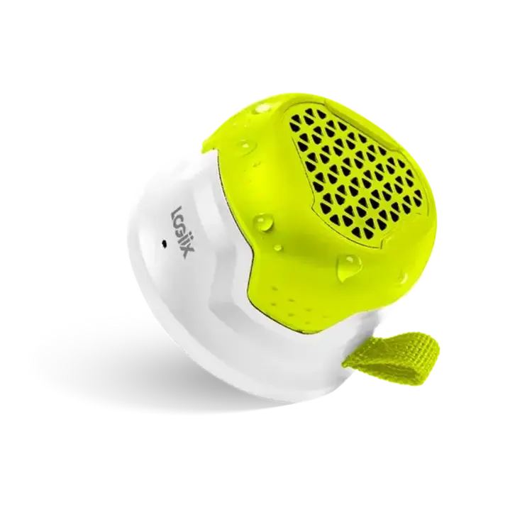 LOGiiX Blue Piston Active Mag Speaker - White/Green