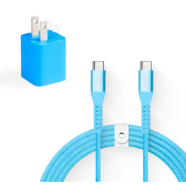 LOGiiX Vibrance Charging Kit - Turquoise