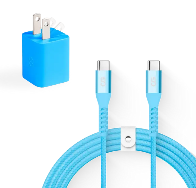 LOGiiX Vibrance Charging Kit - Turquoise