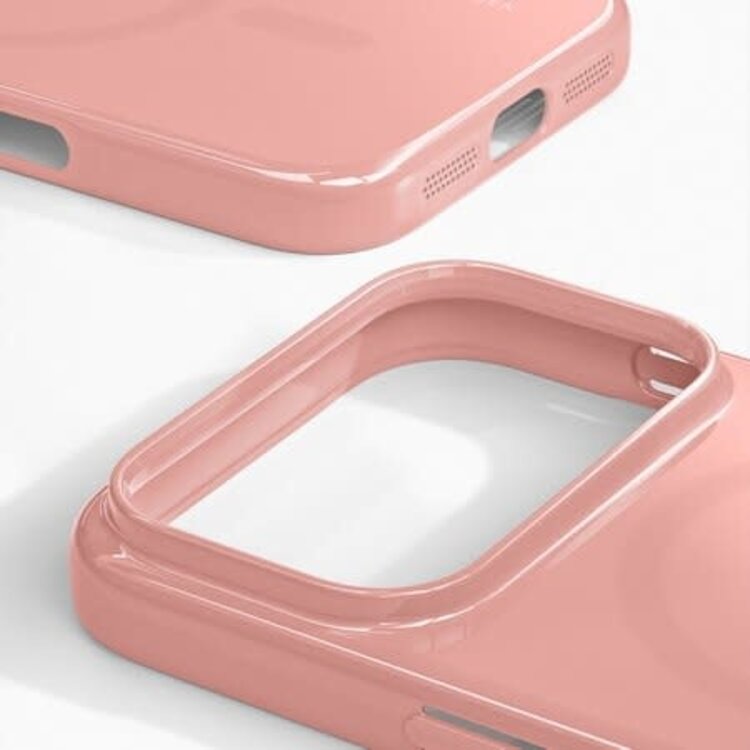 Ideal of Sweden iPhone 17 Pro Max Slim MagSafe Case Glossy Blush Pink