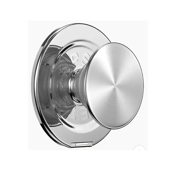 PopSockets PopGrip Kick Out for MagSafe Round with Adapter Radial Silver