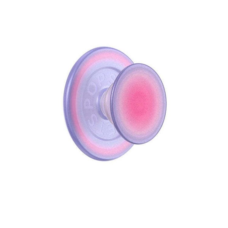 PopSockets PopGrip For MagSafe with Magnetic Ring Adapter Aura