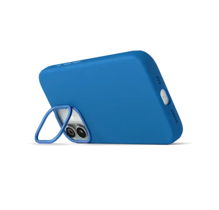 LOGiiX iPhone 17 Vibrance Silicone Case - Cornflower Blue
