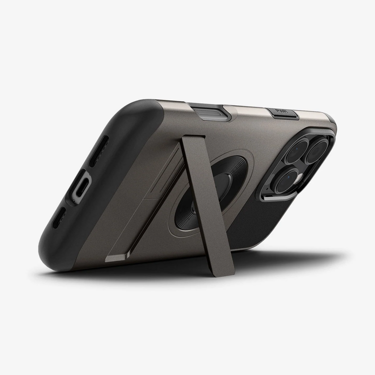 Spigen Spigen Slim Armor MagFit for iPhone 16 - Gunmetal
