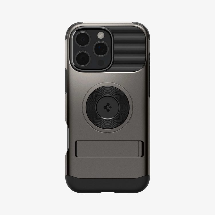 Spigen Spigen Slim Armor MagFit for iPhone 16 - Gunmetal