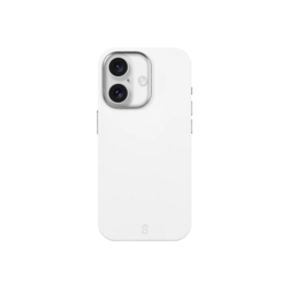 LOGiiX LOGiiX Vibrance Silicone Case for iPhone 16 - White