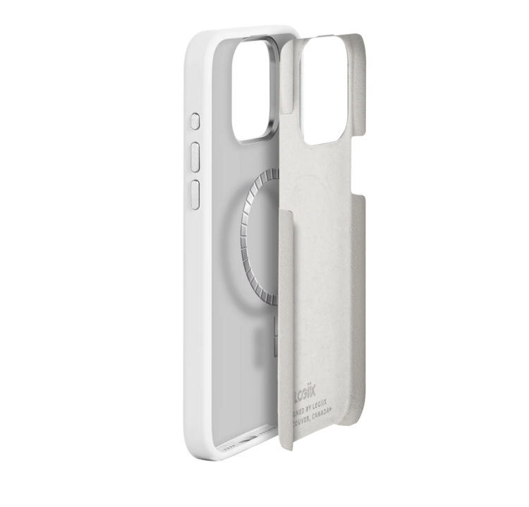 LOGiiX LOGiiX Vibrance Silicone Case for iPhone 16 - White