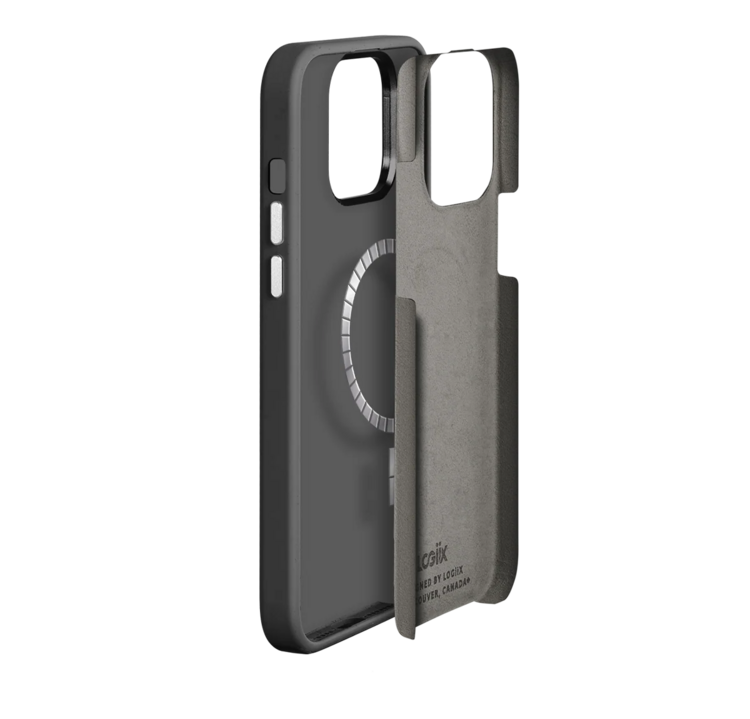 LOGiiX LOGiiX Vibrance Silicone Case for iPhone 16 - Black