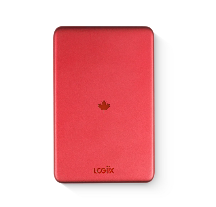 LOGiiX LOGiiX Piston Power 5000 mAh Slim Mag Special Edition - Canada Red