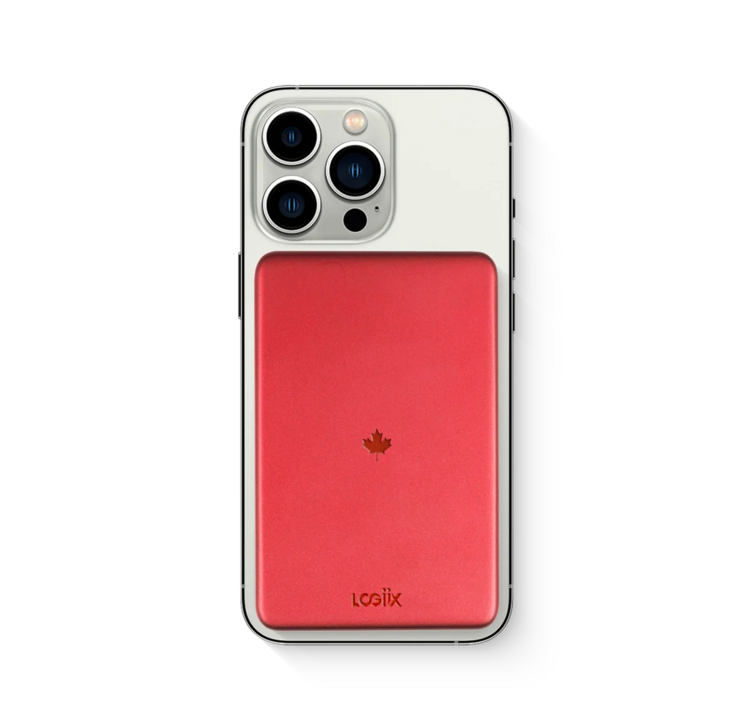 LOGiiX LOGiiX Piston Power 5000 mAh Slim Mag Special Edition - Canada Red
