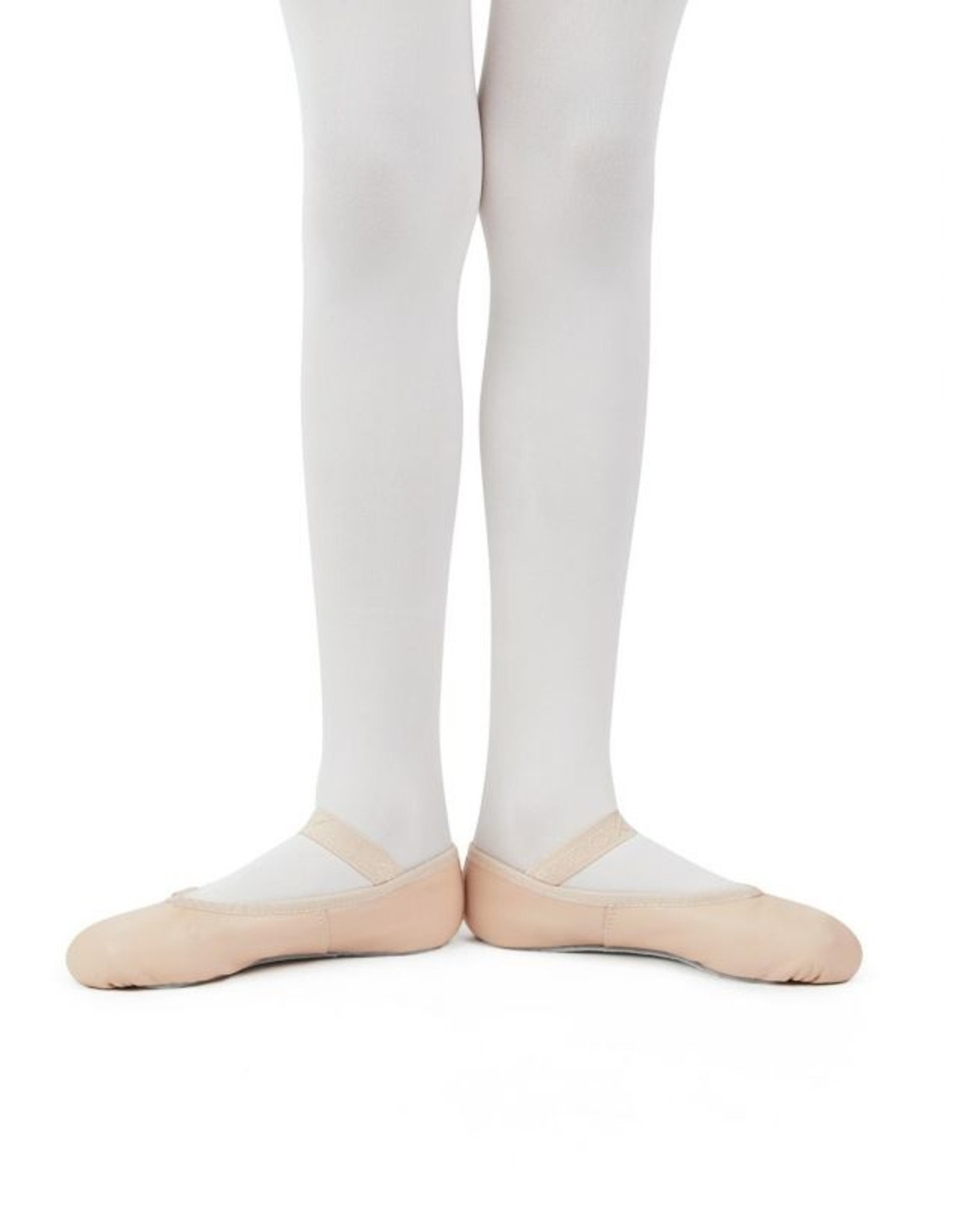 CAPEZIO ADULT 205 DAISY LEATHER FULL SOLE BALLET SLIPPER