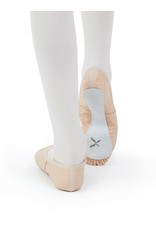 CAPEZIO ADULT 205 DAISY LEATHER FULL SOLE BALLET SLIPPER