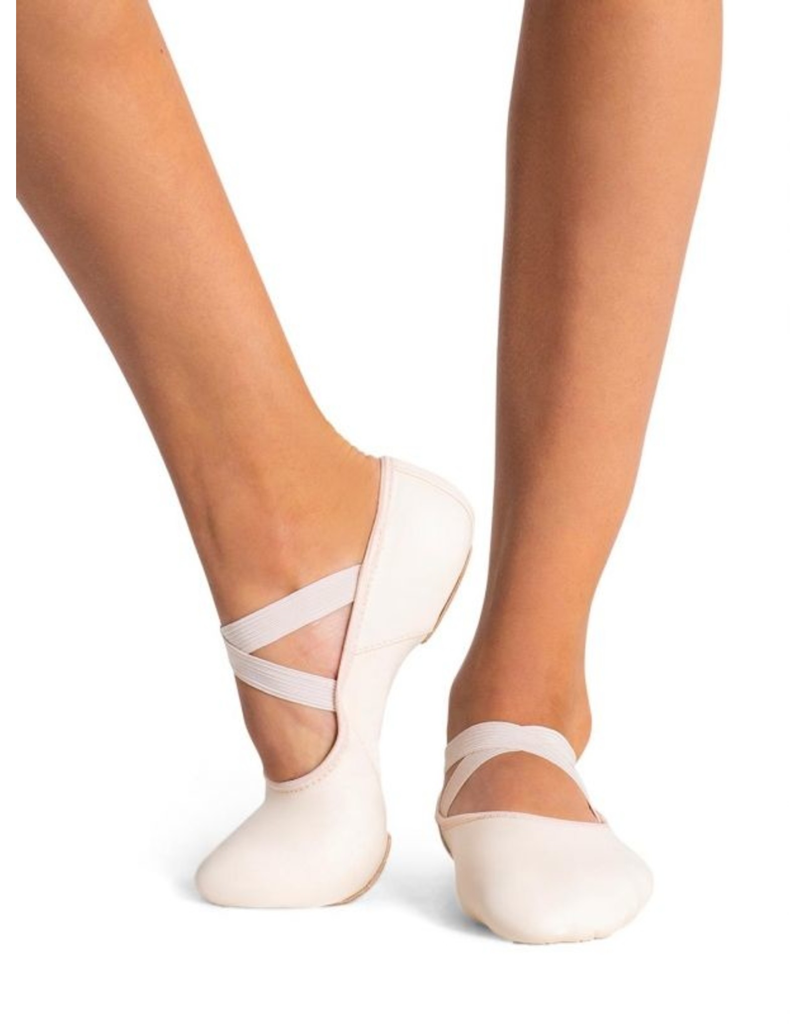 CAPEZIO 2038W ADULT LEATHER CAPEZIO HANAMI SPLIT SOLE BALLET SLIPPER