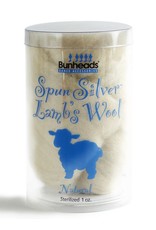 BUNHEADS SPUN SILVER LAMB'S WOOL