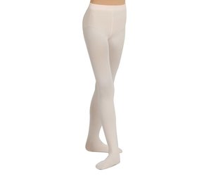Girls Ultra-Soft Footed Tights with Self-Knit Waistband - Footed Tights, Capezio 1915C