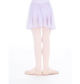 CHILDREN'S PULL ON CIRCLE SKIRT WITH BOW