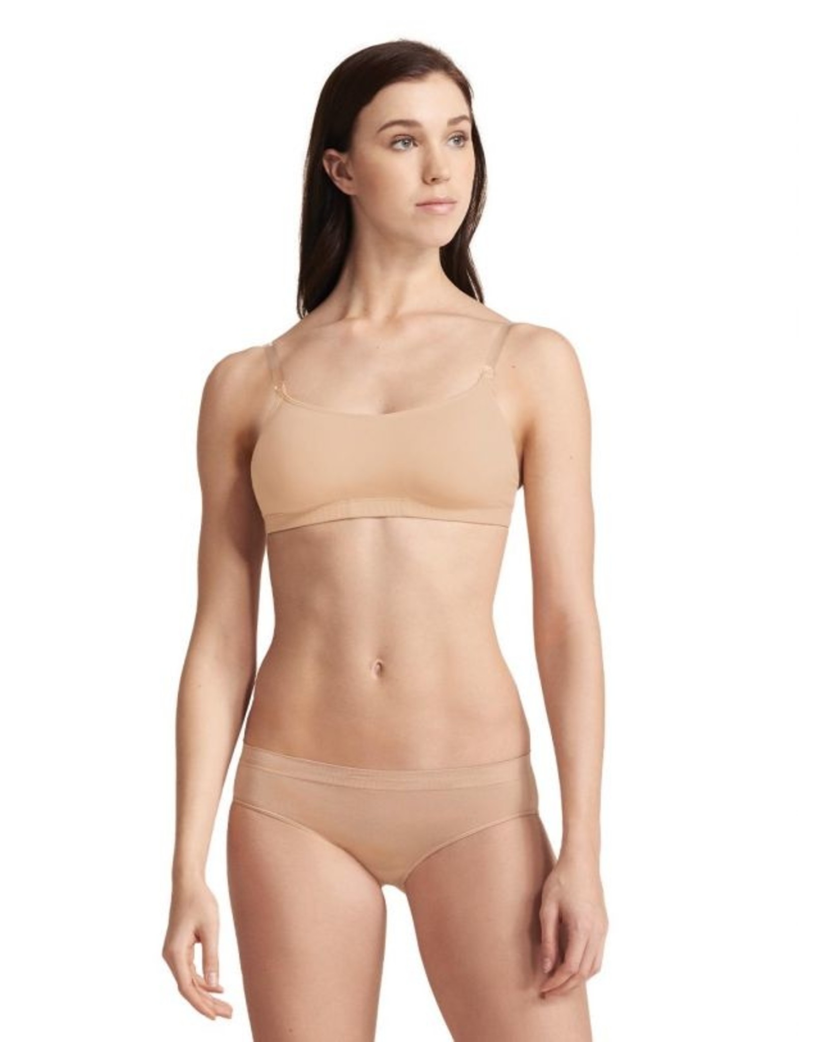 CAPEZIO ADJUSTABLE CAMISOLE BRA WITH BRATEK BUILT-IN - Bodythings