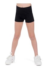 CAPEZIO GIRLS HIGH WAISTED SHORT - TB131C