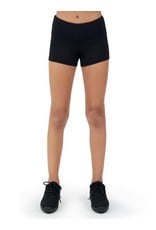 CAPEZIO GIRLS WIDE WAISTBAND SHORT - TB130C