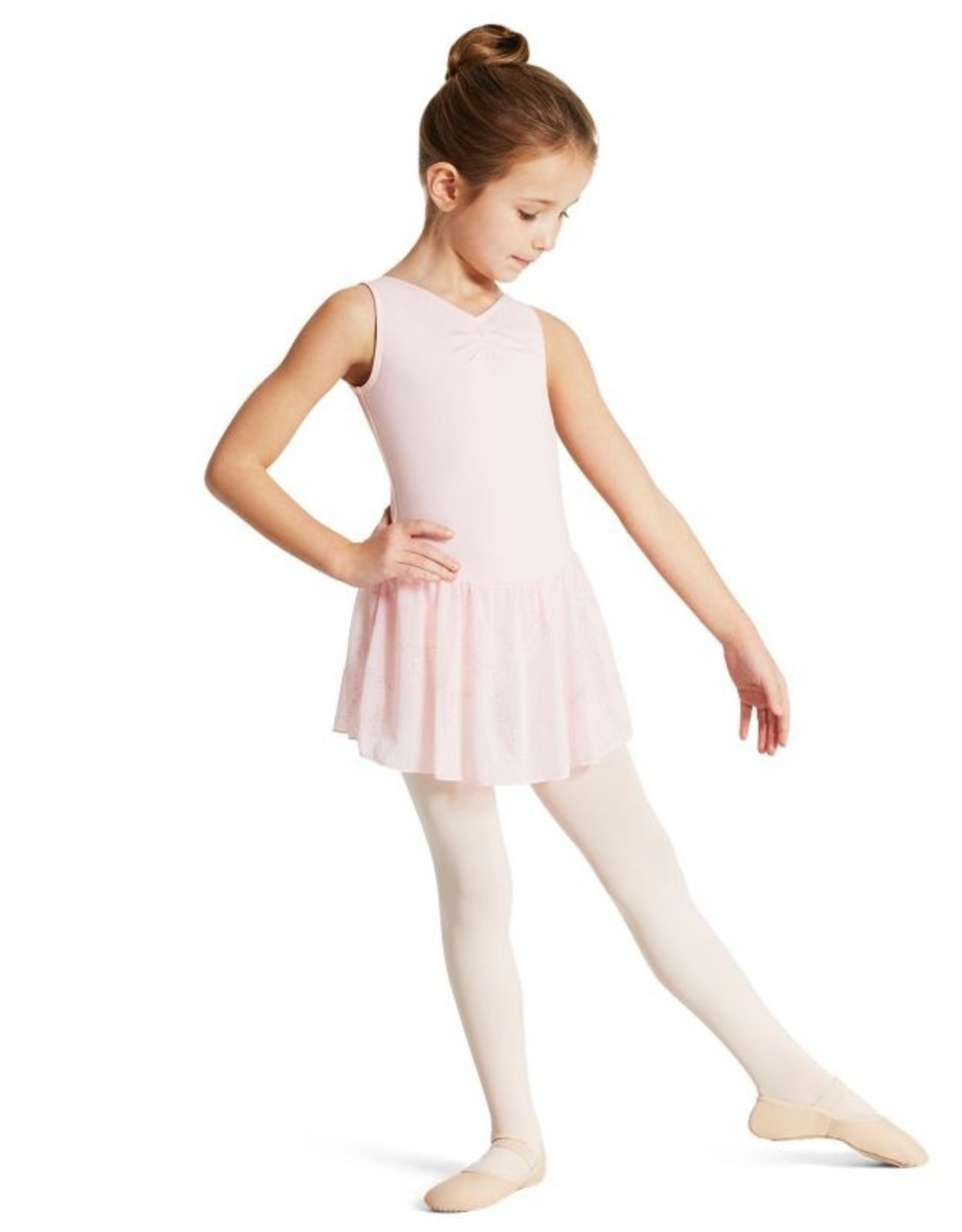 CAPEZIO PINCH FRONT TANK DRESS