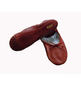 BLOCH CHILD BLOCH RED DANSOFT LEATHER SLIPPER