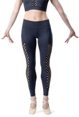 SO DANCA HONEYCOMB MESH LEGGING