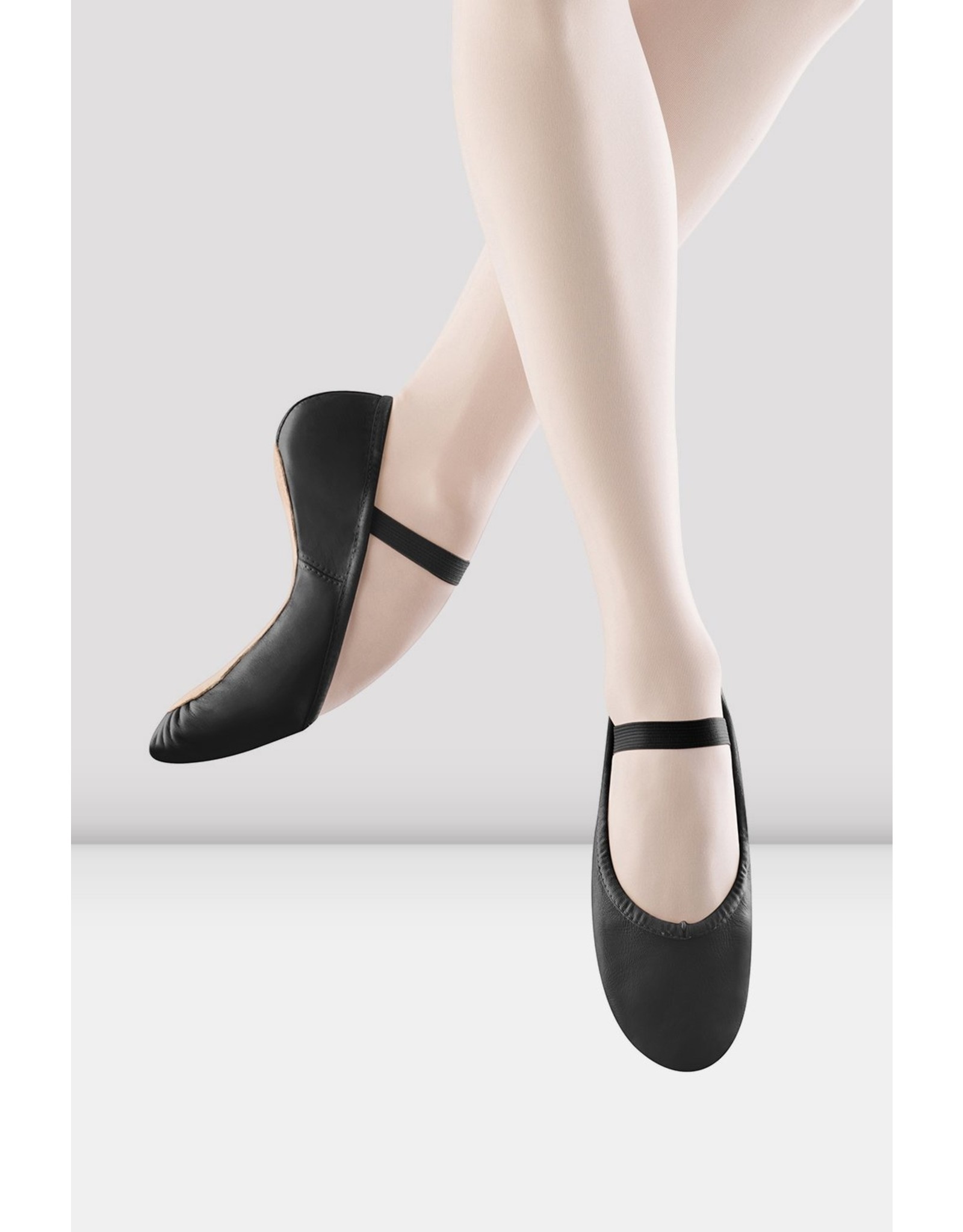 BLOCH ADULT BLOCH SO205L FULLSOLE LEATHER SLIPPER