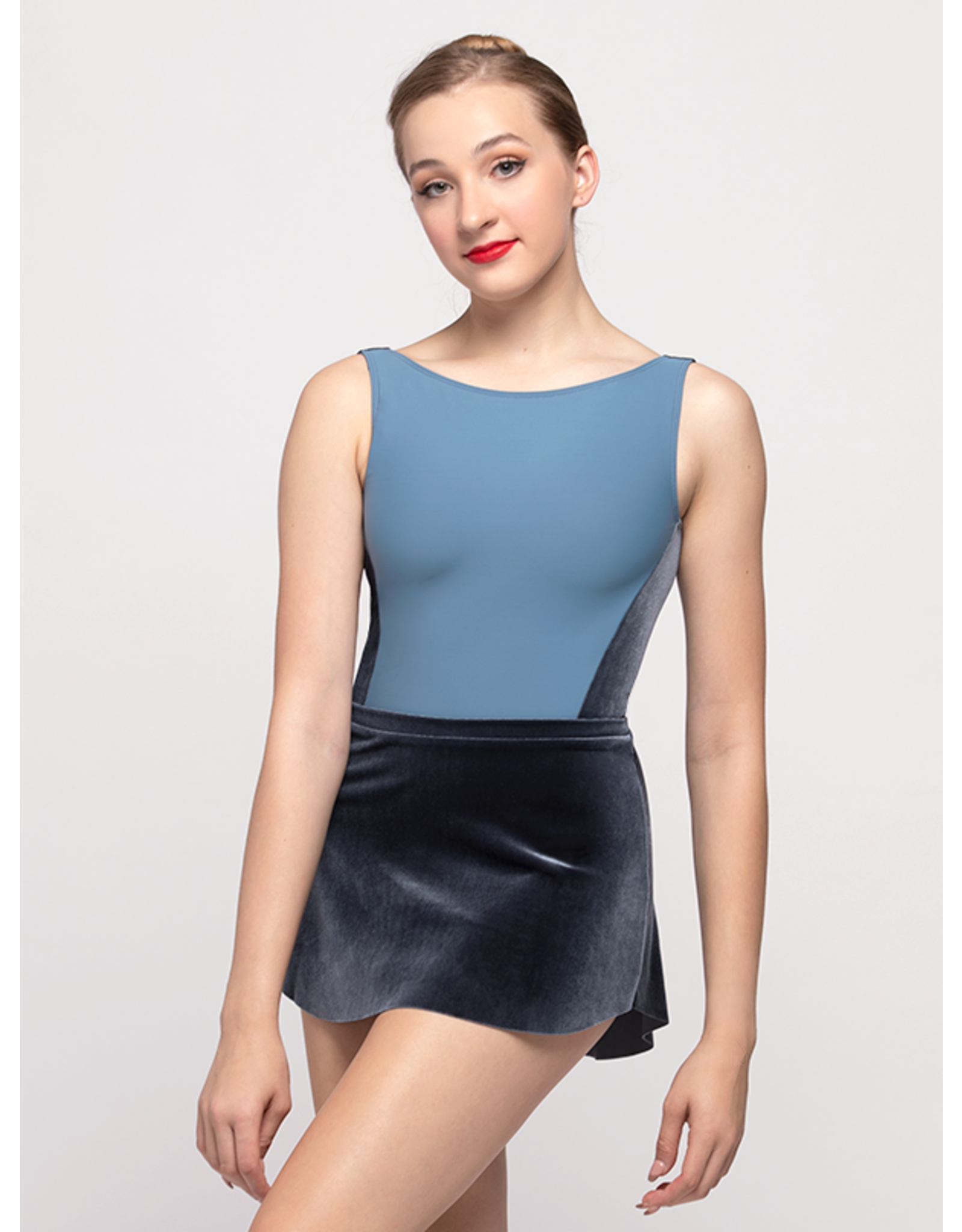 ELEVE ALLISON LEOTARD WITH VELVET