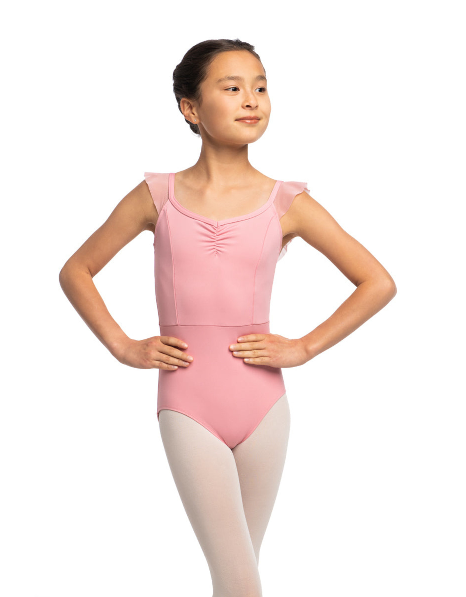 AINSLIEWEAR PIPPA LEOTARD WITH MESH