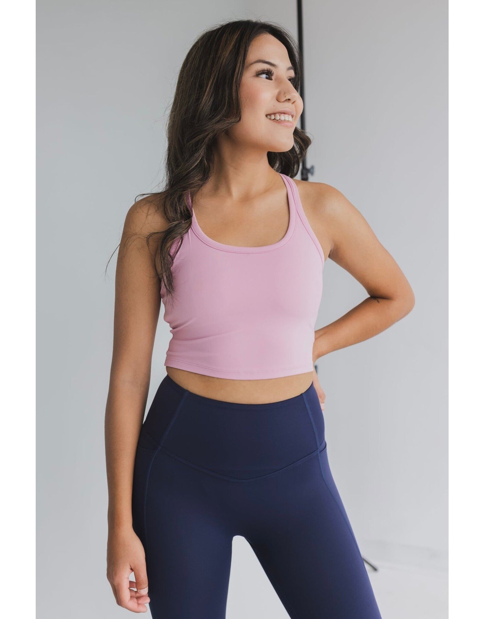 BARE ACTIVEWEAR BARE RACERBACK CROP