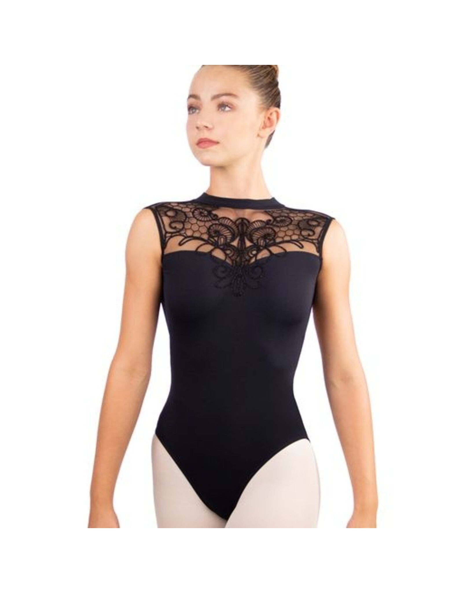 BALLET ROSA PARIS HIGH NECK LEOTARD