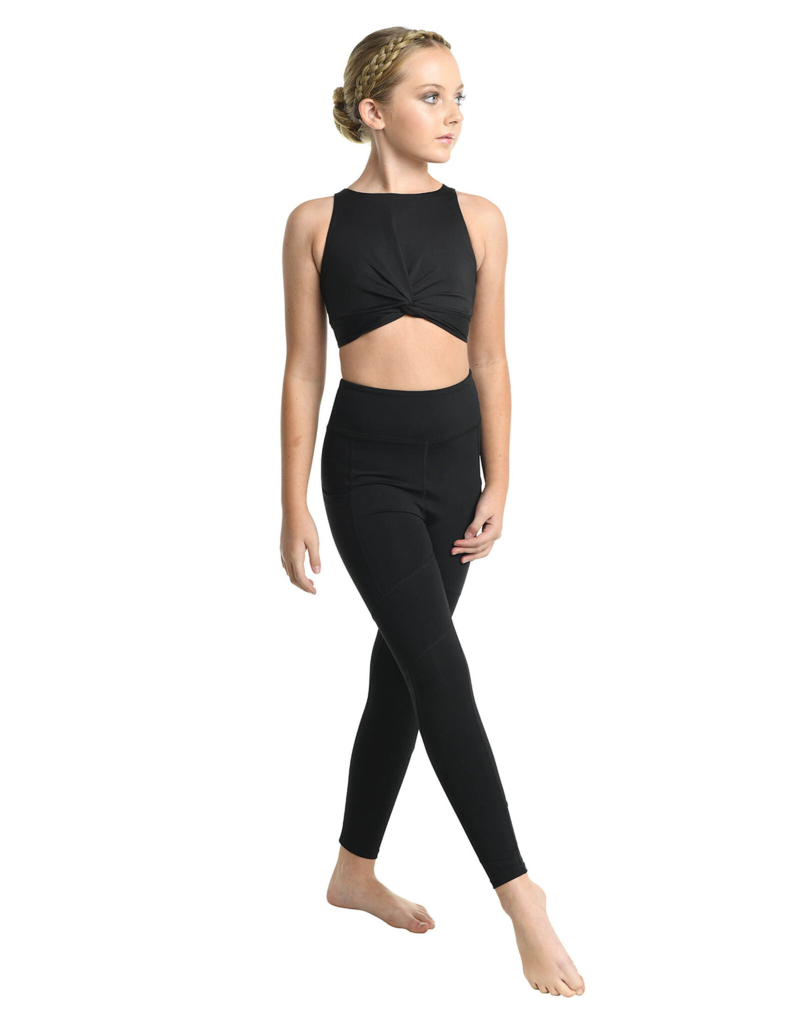 DANZNMOTION TWIST TANK TOP