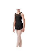 BLOCH SAGE MESH WRAP SKIRT