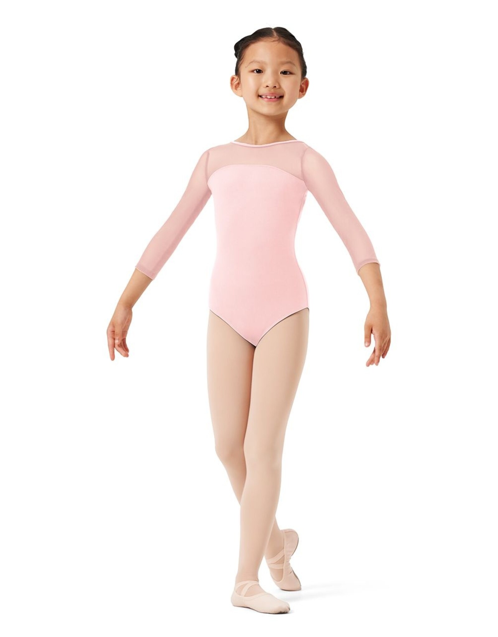 MIRELLA PAISLEY 3/4 SLEEVE LEOTARD