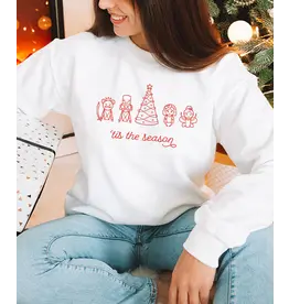 COVET DANCE TIS THE SEASON SWEATSHIRT