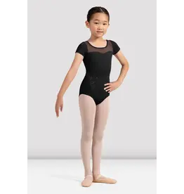 BLOCH CHILD FLEUR CAP SLEEVE LEOTARD