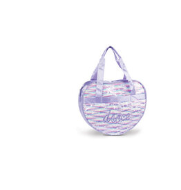 DANZNMOTION HEART SHAPED SEQUIN TOTE