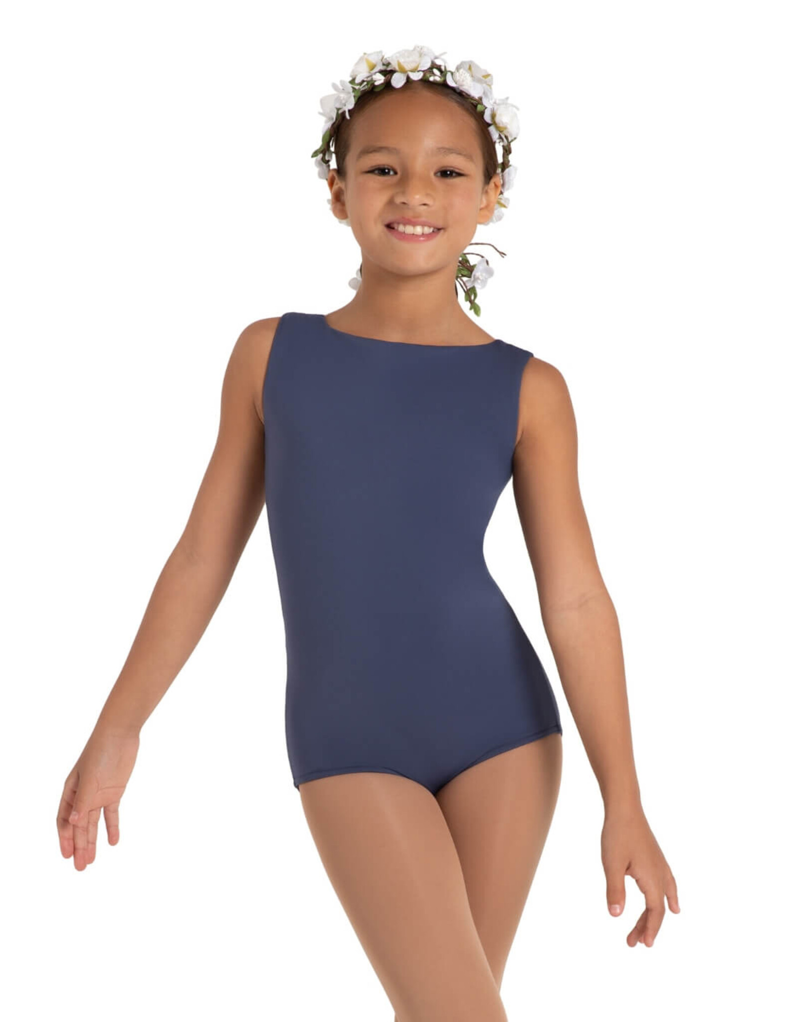 CAPEZIO CAPEZIO 12088C YOUTH MARIGOLD MESH BACK LEOTARD