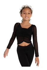 CAPEZIO CAPEZIO 12094C YOUTH MEADOW GATHERED MESH TOP