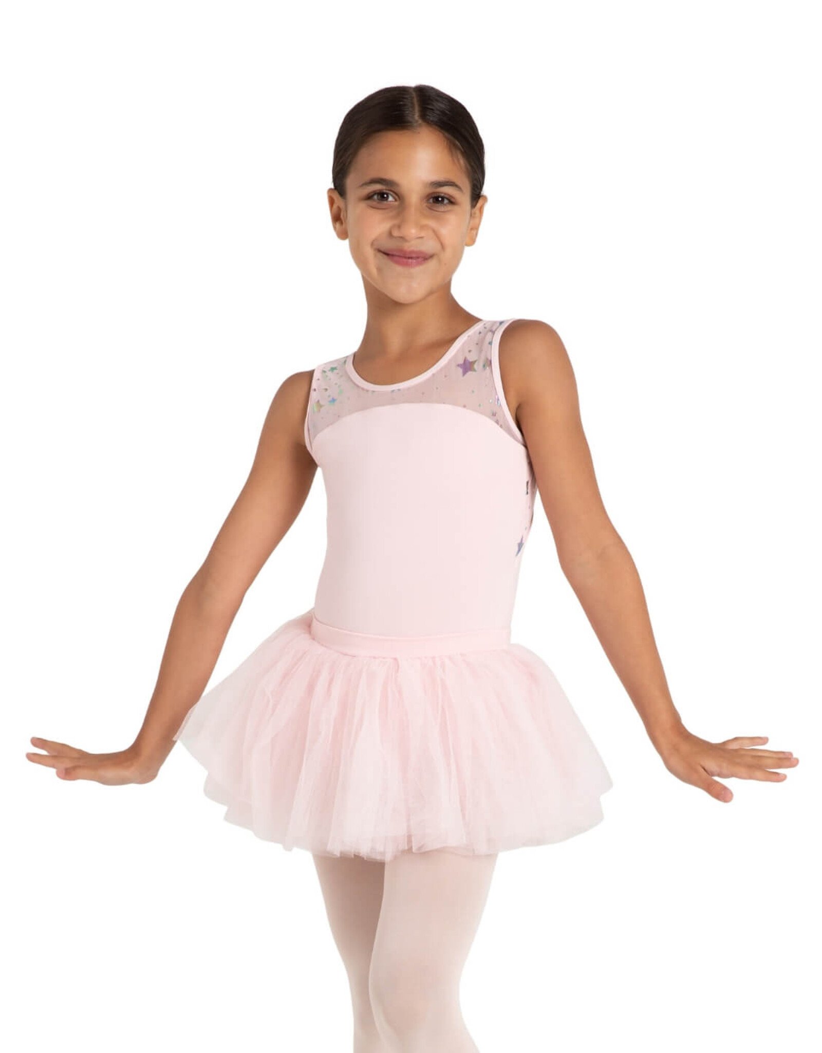 CAPEZIO CAPEZIO 12109C YOUTH TWINKLE TUTU DRESS WITH STAR PATTERN