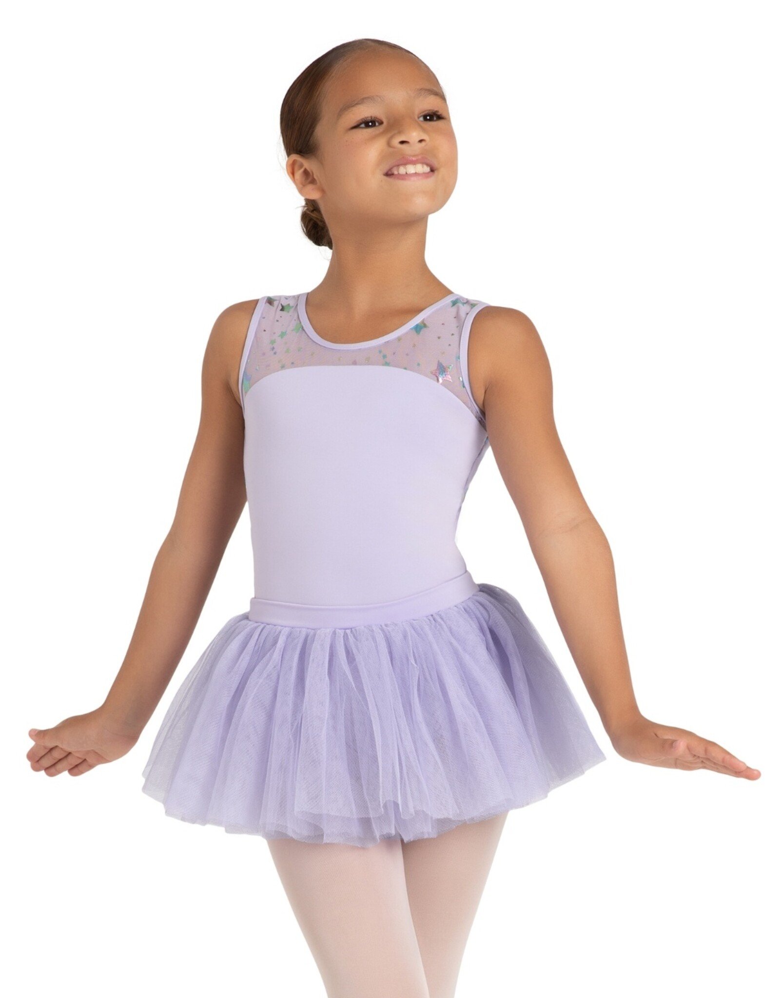 CAPEZIO CAPEZIO 12109C YOUTH TWINKLE TUTU DRESS WITH STAR PATTERN