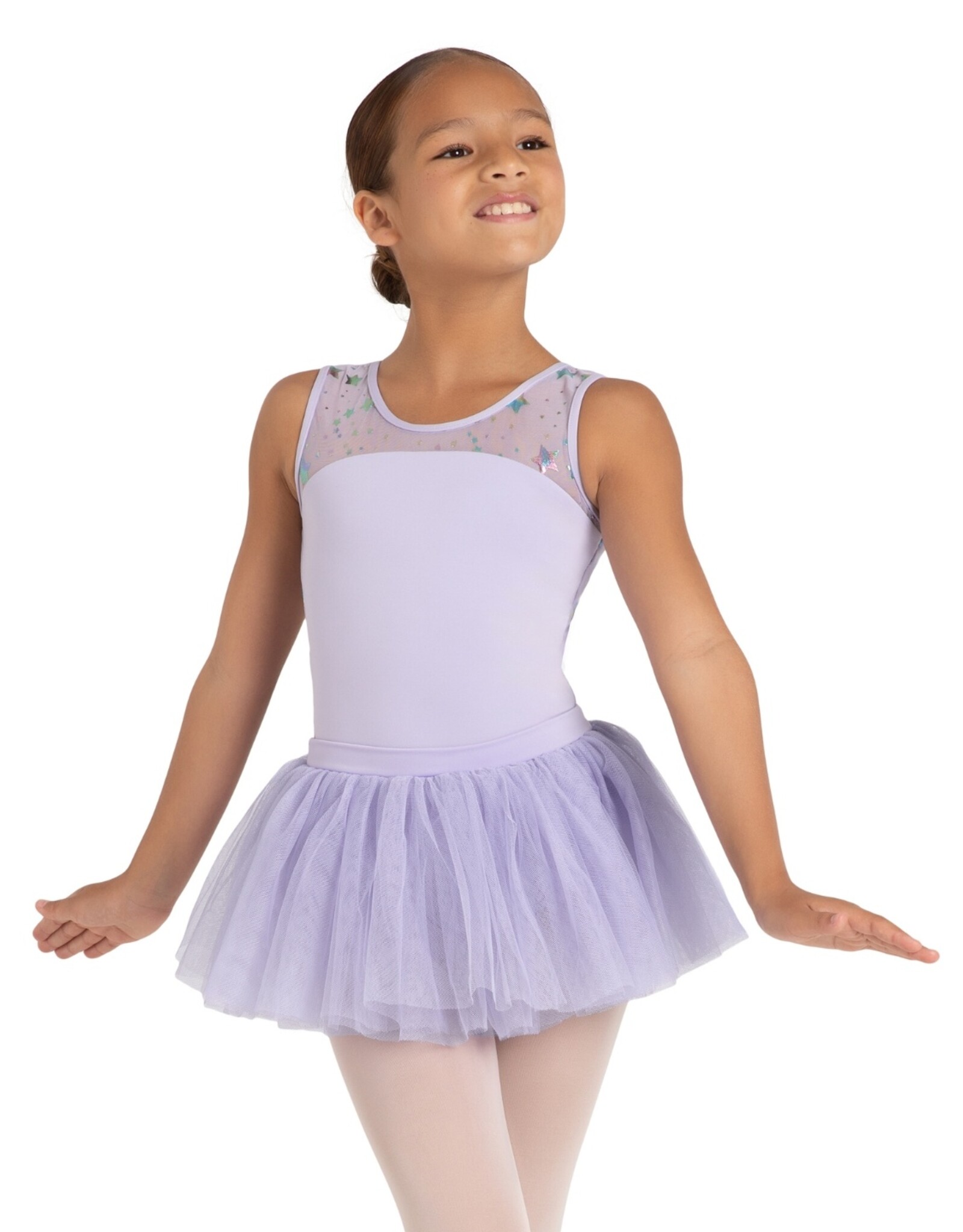 CAPEZIO CAPEZIO CHILD TWINKLE TUTU DRESS WITH STAR PATTERN