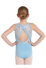 CAPEZIO CAPEZIO CHILD ASTRO MESH BACK LEOTARD WITH STAR PATTERN