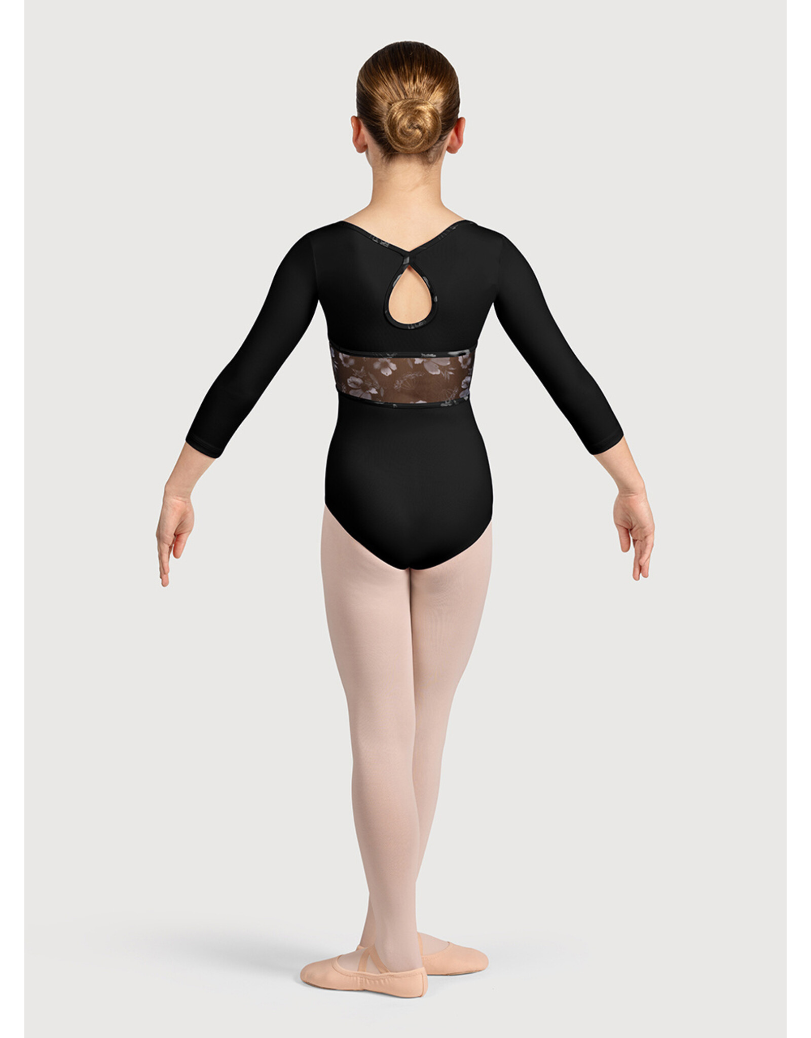 BLOCH BLOCH CL5226 YOUTH PETAL 3/4 SLEEVE LEOTARD