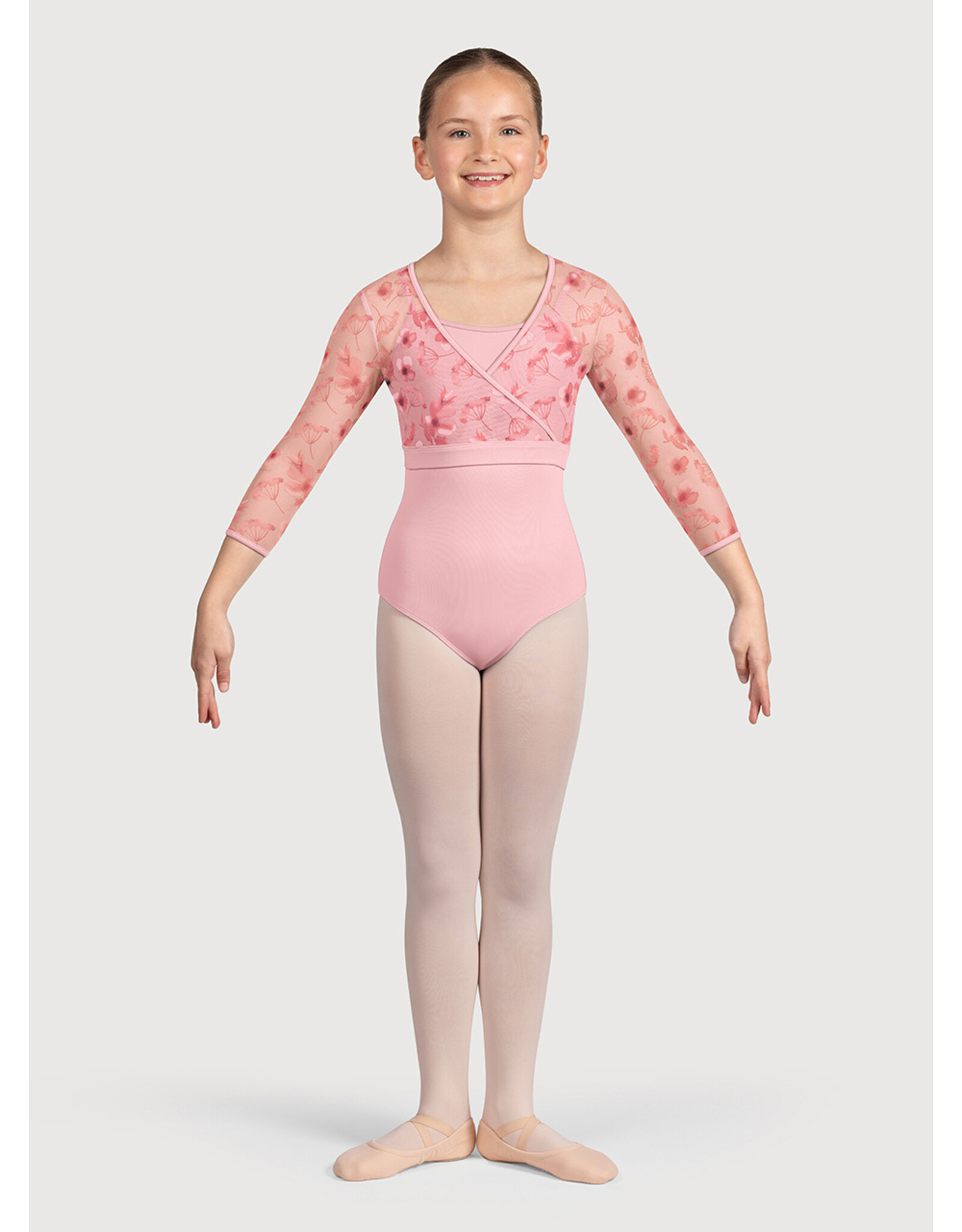 BLOCH BLOCH CHILD PETAL MESH WRAP