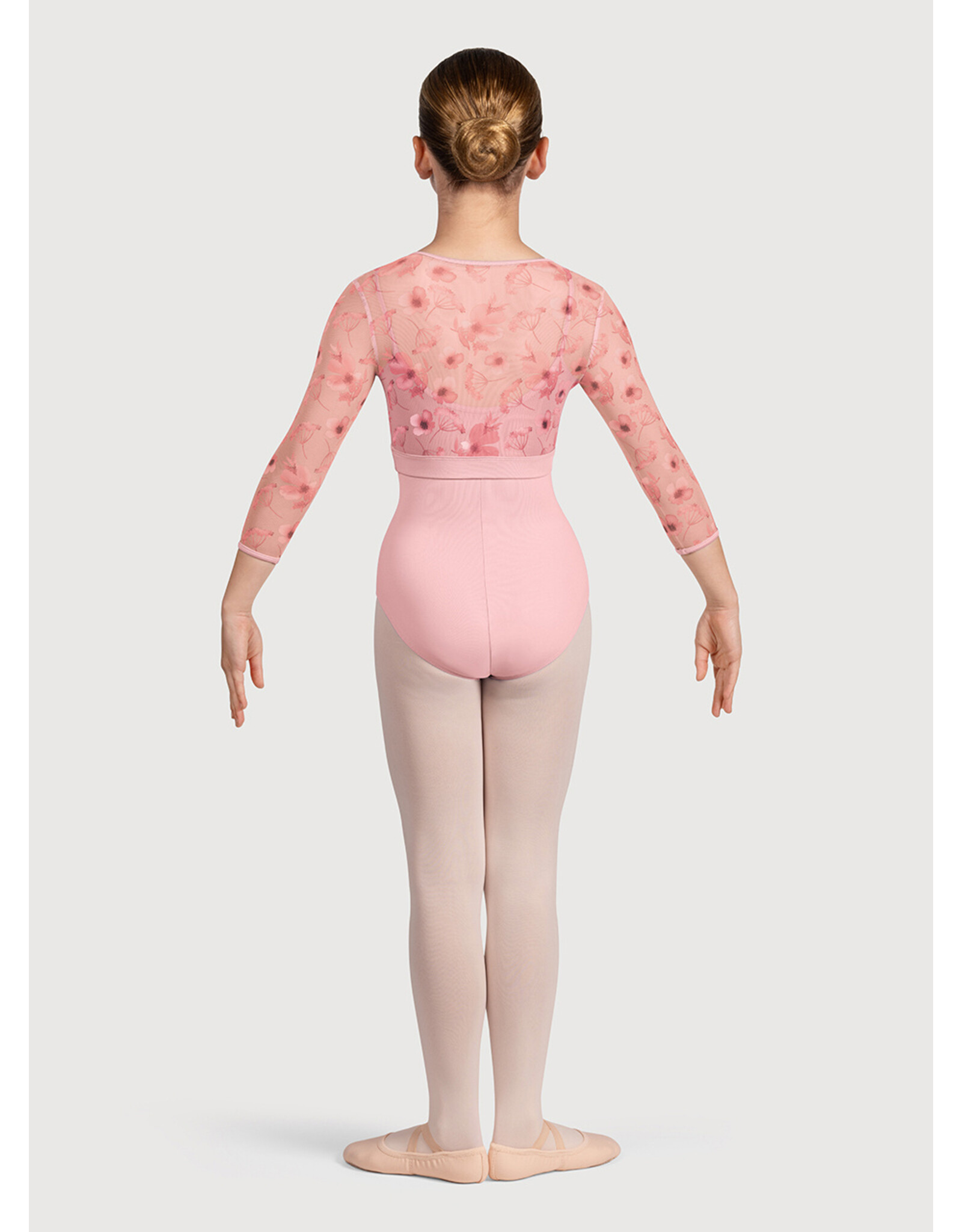 BLOCH BLOCH CHILD PETAL MESH WRAP