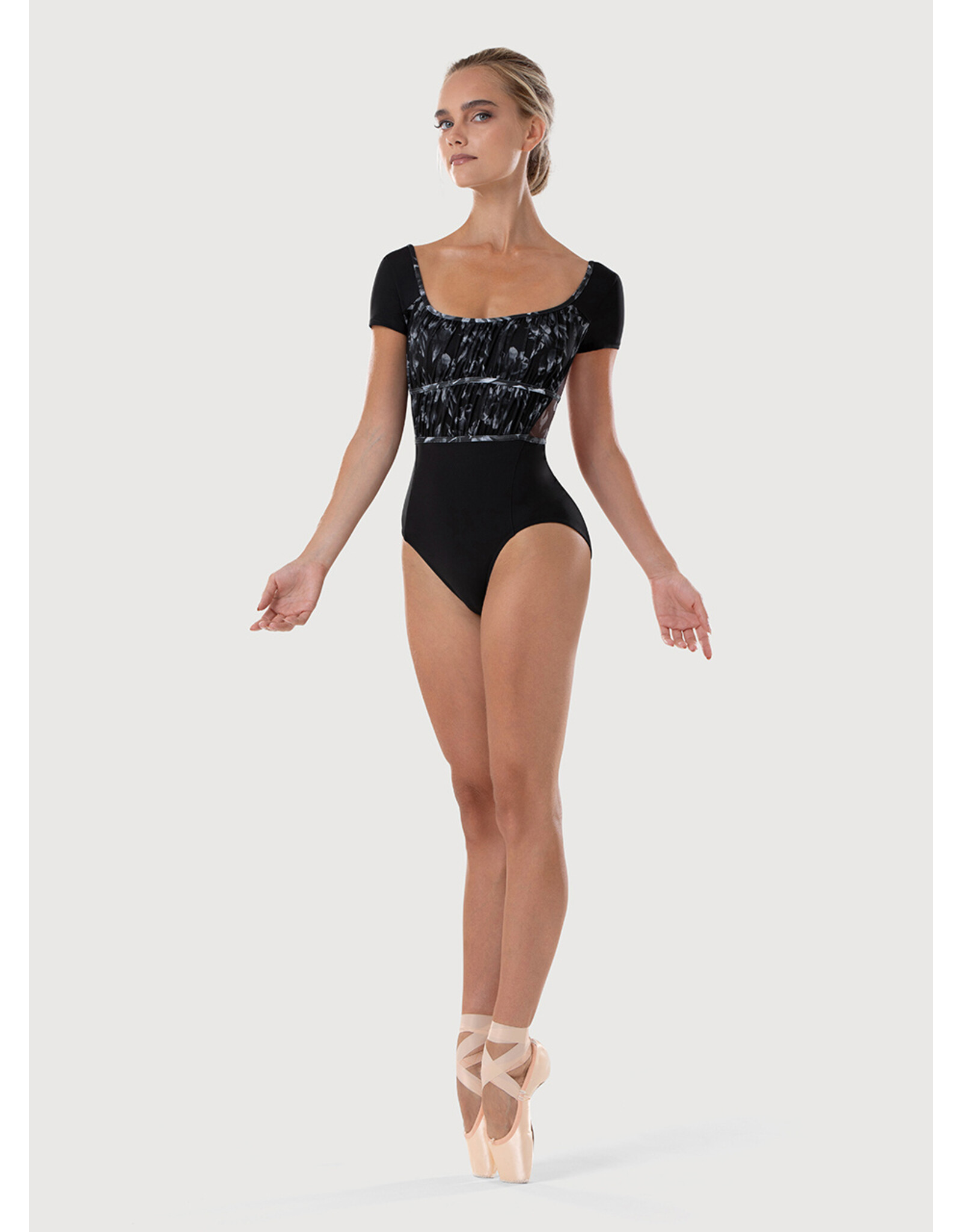 BLOCH BLOCH L4292 ADULT AURORA CAP SLEEVE LEOTARD